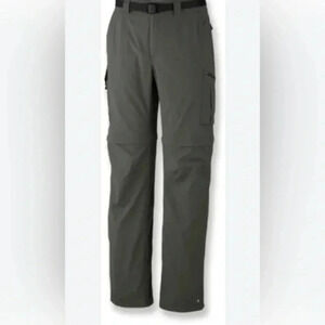Columbia Silver Ridge Convertible Pants to shorts size 40/ 32 in green